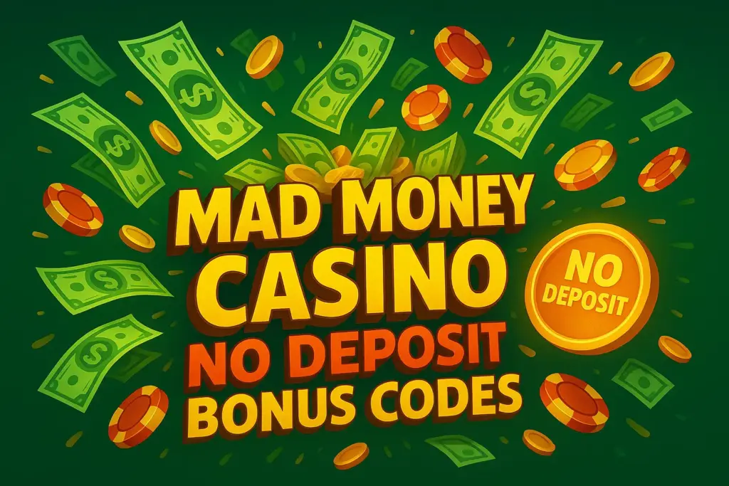 Mad Money Casino No Deposit Bonus Codes for Australian Players
